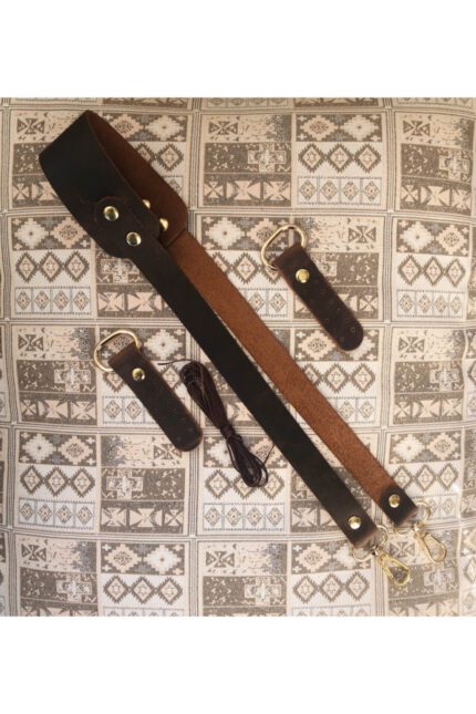 Hakiki Deri Çanta Sapı / Aksesuarlı