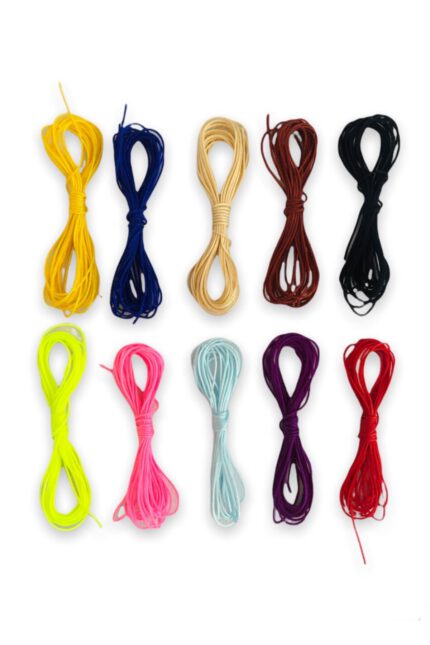 Paraşüt Ipi - Boncuk, Bileklik Ipi, 10 Renk (30 Metre)