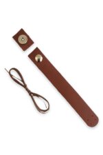 Hakiki Deri Çanta Kapağı- Mıknatıslı Dikilebilir Şerit Mıknatıs (15 Cm) Renk - Görsel 2