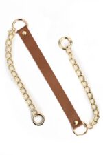 Gerçek Deri Ve Zincir, Yaylı Halka Takım Çanta Sapı (75 Cm) - Görsel 2