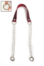 Gerçek Deri Ve Zincir, Yaylı Halka Takım Çanta Sapı (75 Cm) - Görsel 19