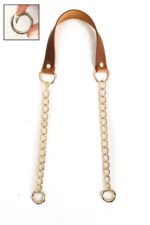 Gerçek Deri Ve Zincir, Yaylı Halka Takım Çanta Sapı (75 Cm) - Görsel 22