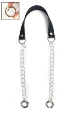 Gerçek Deri Ve Zincir, Yaylı Halka Takım Çanta Sapı (75 Cm) - Görsel 25