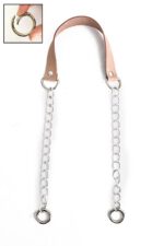 Gerçek Deri Ve Zincir, Yaylı Halka Takım Çanta Sapı (75 Cm) - Görsel 30