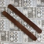 Gerçek Deri Tepsi Sapı (çift - 22 Cm) - Crazy Kum Rengi