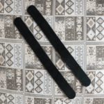 Gerçek Deri Tepsi Sapı (çift - 22 Cm) - Siyah Rengi