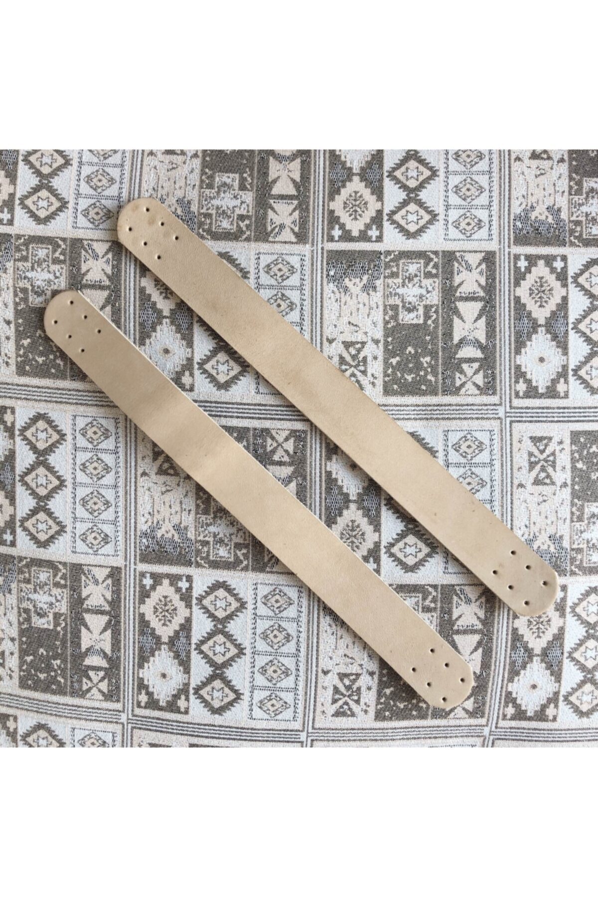 1_org_zoom-1186.jpg Gerçek Deri Tepsi Sapı (çift - 22 Cm) - Kemik Rengi - Görsel 1