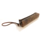 Gerçek Deri Kalemlik Ve Kozmetik Makyaj El Çantası