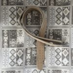 Hakiki Deri Çanta Tutma Sapı (çift - 40 Cm) - Kemik Rengi