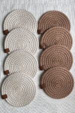 Bardak Altlığı, Çay Kahve Fincan Kupa Mum Altlığı Dekoratif Supla 12 Cm - Görsel 6