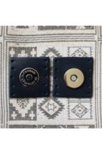 Gümüş Mıknatıslı Kare Hakiki Deri Çanta Çıtçıtı - Görsel 5