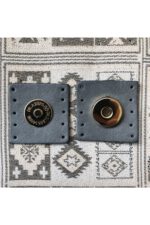 Altın Mıknatıslı Kare Hakiki Deri Çanta Çıtçıtı - Görsel 10