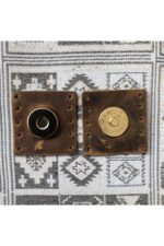 Altın Mıknatıslı Kare Hakiki Deri Çanta Çıtçıtı - Görsel 12