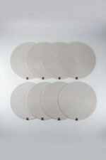 Amerikan Servis, Runner, Sunum Suplar Takımı, Örgü Tabak Altı Yanmaz - Görsel 2