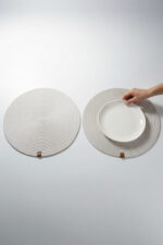 Amerikan Servis, Runner, Sunum Suplar Takımı, Örgü Tabak Altı Yanmaz - Görsel 4