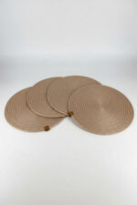 Amerikan Servis, Runner, Sunum Suplar Takımı, Örgü Tabak Altı Yanmaz - Görsel 2