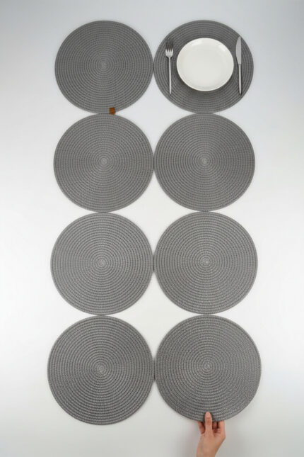 Amerikan Servis, Runner, Sunum Suplar Takımı, Örgü Tabak Altı Yanmaz