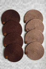 Bardak Altlığı, Çay Kahve Fincan Kupa Mum Altlığı Dekoratif Supla 12 Cm - Görsel 8