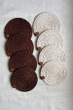 Bardak Altlığı, Çay Kahve Fincan Kupa Mum Altlığı Dekoratif Supla 12 Cm - Görsel 9