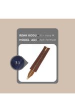 Hakiki Deri Açık Fermuar 25 Cm