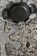 12'li Tava Koruyucu Keçe Set, Kalın Tencere Keçe Ayırıcı, Tava Çizdirmez - Gri 30x30 cm - Görsel 3