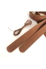 Hakiki Deri Dikilebilir Çanta Sapı (çift/60 Cm) - Görsel 2