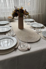 Runner, Supla, Bardak Altlığı Set- 6 Supla, 1 Runner, 6 Bardak Altlığı - Görsel 15