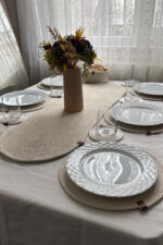 Runner, Supla, Bardak Altlığı Set- 6 Supla, 1 Runner, 6 Bardak Altlığı - Görsel 16