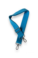 Pamuklu Çanta Askısı, Kaliteli Gümüş Renk Aksesuarlı (120 cm) - Görsel 17