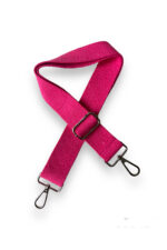 Pamuklu Çanta Askısı, Kaliteli Gümüş Renk Aksesuarlı (120 cm) - Görsel 33