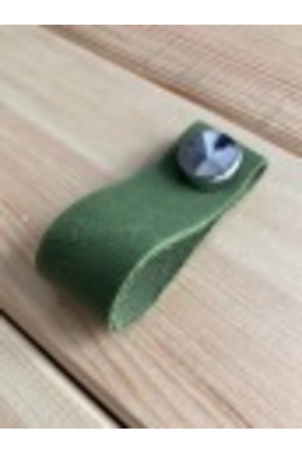 1_org_zoom-652.jpg Hakiki Deri Dolap Düğme Kulp - Yağ Yeşili (5 Adet) - Görsel 1