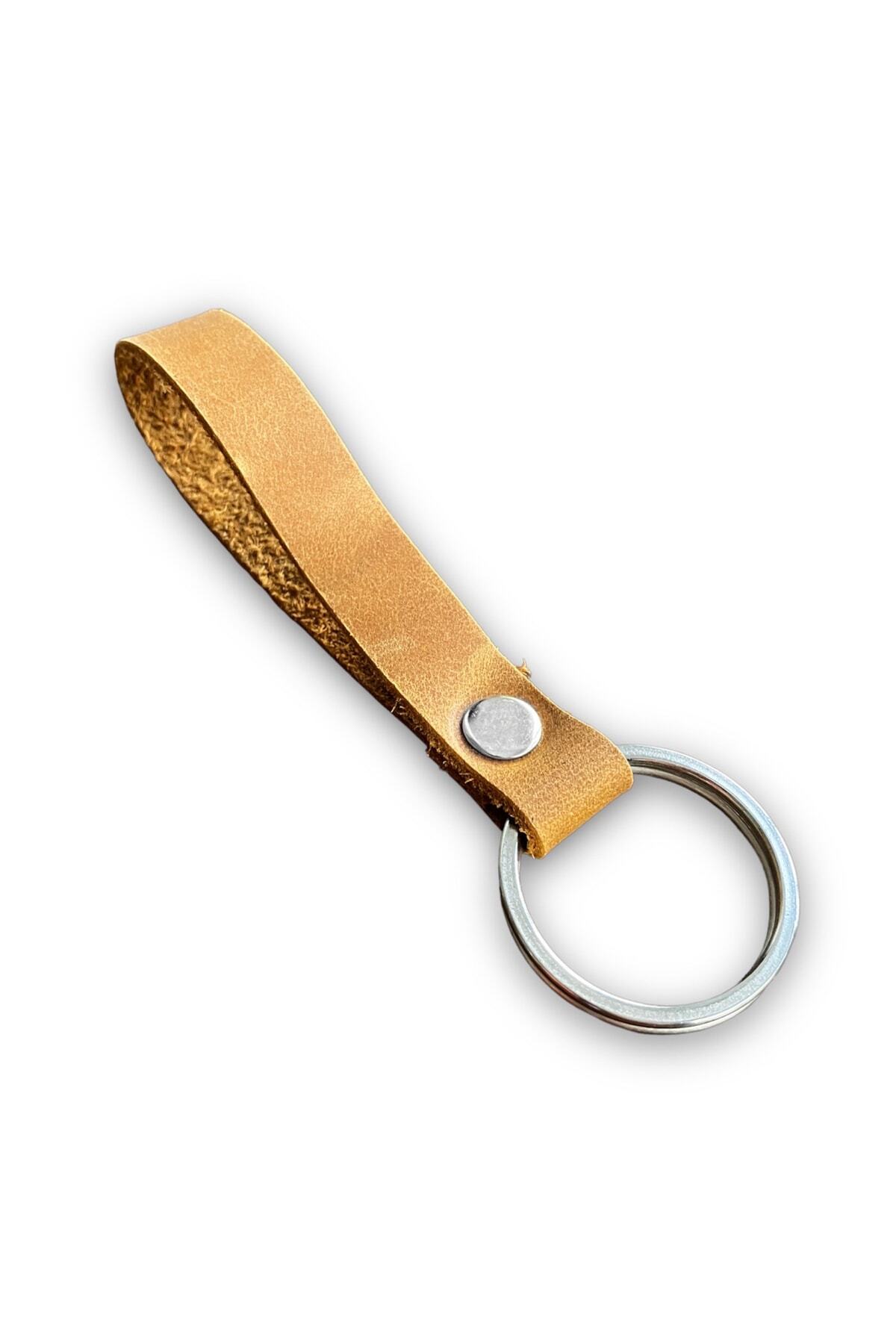 1_org_zoom-694.jpg Hakiki Deri Anahtarlık - Gümüş Aksesuar - Portakal Kabuğu - Görsel 1