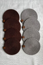 Bardak Altlığı, Çay Kahve Fincan Kupa Mum Altlığı Dekoratif Supla 12 Cm