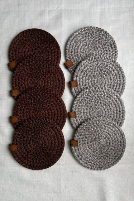 Bardak Altlığı, Çay Kahve Fincan Kupa Mum Altlığı Dekoratif Supla 12 Cm