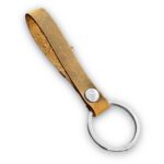 Hakiki Deri Anahtarlık - Gümüş Aksesuar - Crazy Cat