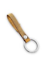 Hakiki Deri Anahtarlık - Gümüş Aksesuar - Crazy Cat