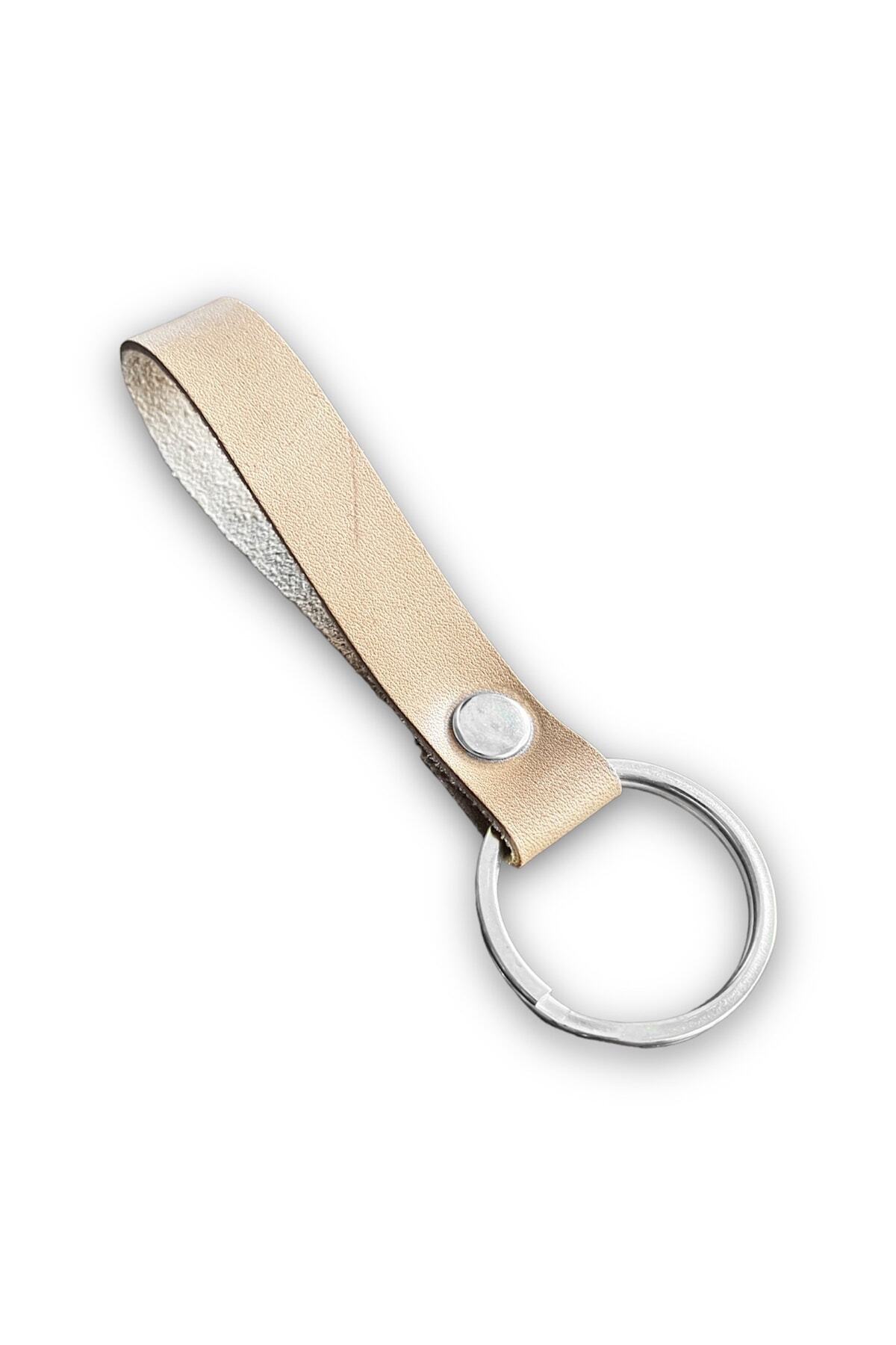 1_org_zoom-706.jpg Hakiki Deri Anahtarlık - Gümüş Aksesuar - Hasır - Görsel 1