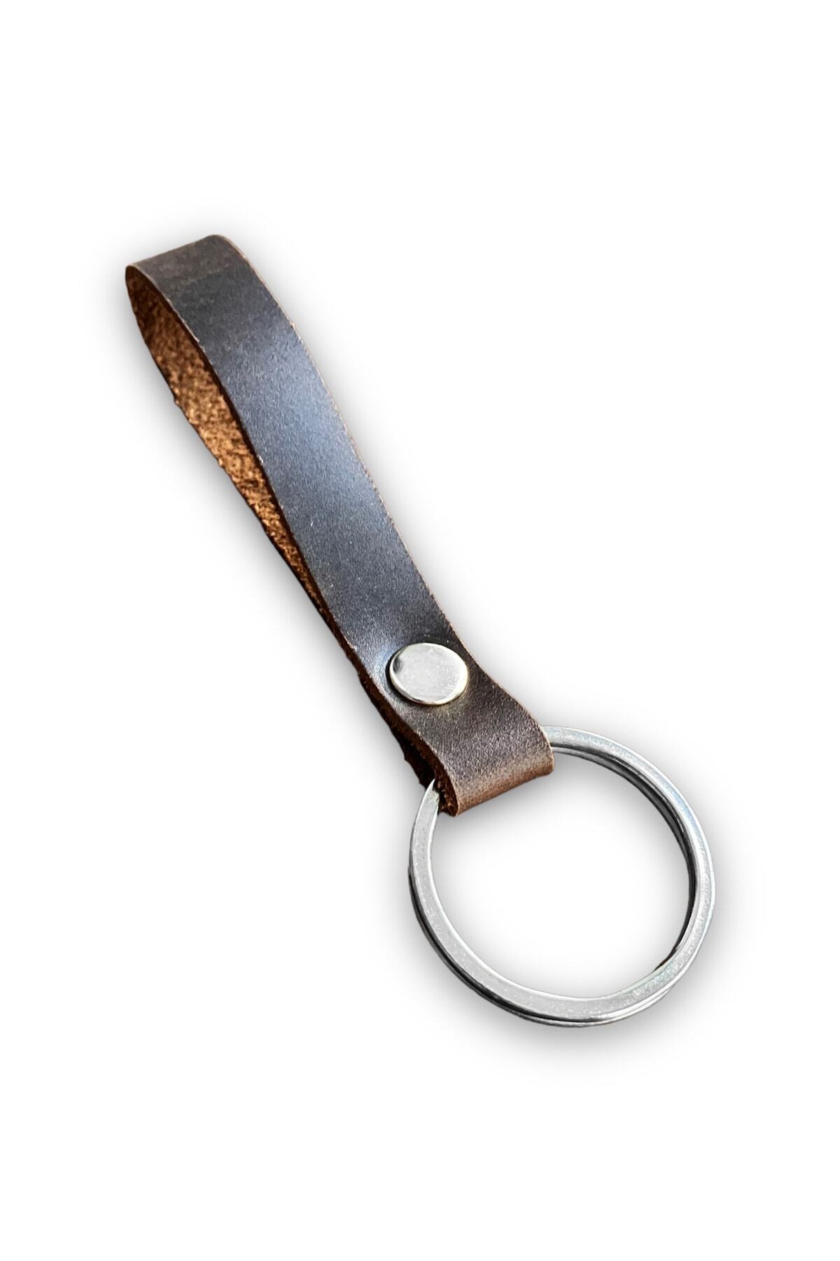 1_org_zoom-718.jpg Hakiki Deri Anahtarlık - Gümüş Aksesuar - Crazy Taba - Görsel 1