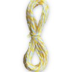 Hediye Paketleme Ipi Süs Ipi 3 mt Sarı Beyaz Renk