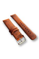 Hakiki Deri Saat Kordonu Dikişli 22mm- Toka Ve Pimli, Renk - Görsel 13