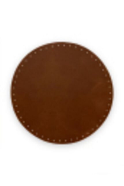 Hakiki Deri Çanta Tabanı Yuvarlak (15x15 Cm)- Çanta Aksesuarı