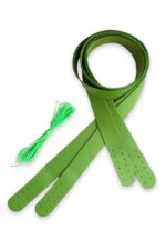 Hakiki Deri Dikilebilir Çanta Sapı (çift/75 Cm) Canlı Renk