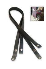 Hakiki Deri Çıtçıtlı Çanta Askısı (çift 75 Cm)