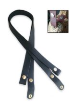 Hakiki Deri Çıtçıtlı Çanta Askısı (çift 75 Cm) - Görsel 9