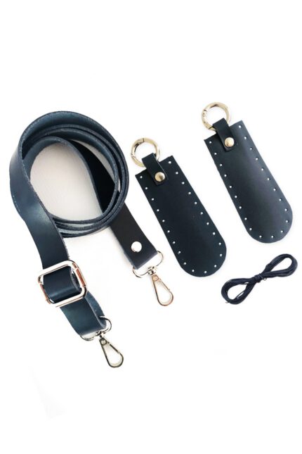 Hakiki Deri Çanta Sapı Altın (120 Cm) Çanta Yan Parça- Clutch, Sap Çanta Yanı Set