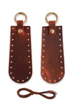 Hakiki Deri Çanta Yan Parça- Clutch, Sap Çanta Yanı (12X5 CM) - Görsel 11