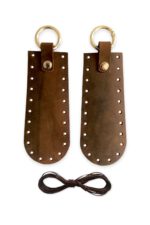 Hakiki Deri Çanta Yan Parça- Clutch, Sap Çanta Yanı (12X5 CM) - Görsel 15