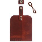 Deri Mıknatıslı Çanta Kapağı