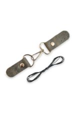 Hakiki Deri Kancalı Çanta Kilit, Kancalı Böce (15 Cm) - Görsel 7