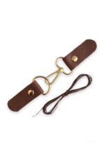 Hakiki Deri Kancalı Çanta Kilit, Kancalı Böce (15 Cm) - Görsel 13